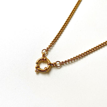 Round Clasp Chain Necklace