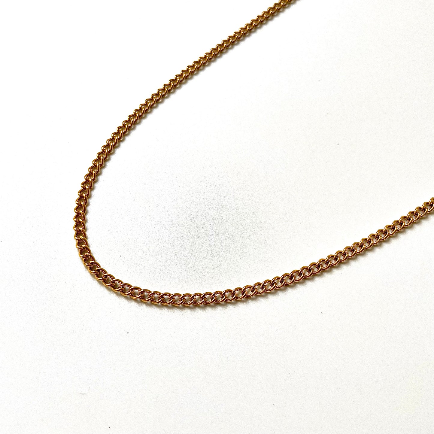 Round Clasp Chain Necklace